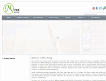 Tablet Screenshot of mirzagroupbd.com